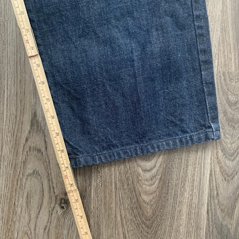 Avirex Jeans Blue‎ Relaxed Baggy Denim Dark Wash Mens 36x34*(34x31) Y2K Skater